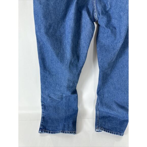 LL Bean Women's Jeans Size 16 Reg Blue Denim Original Fit Relaxed 100% Cotton - Picture 12 of 13